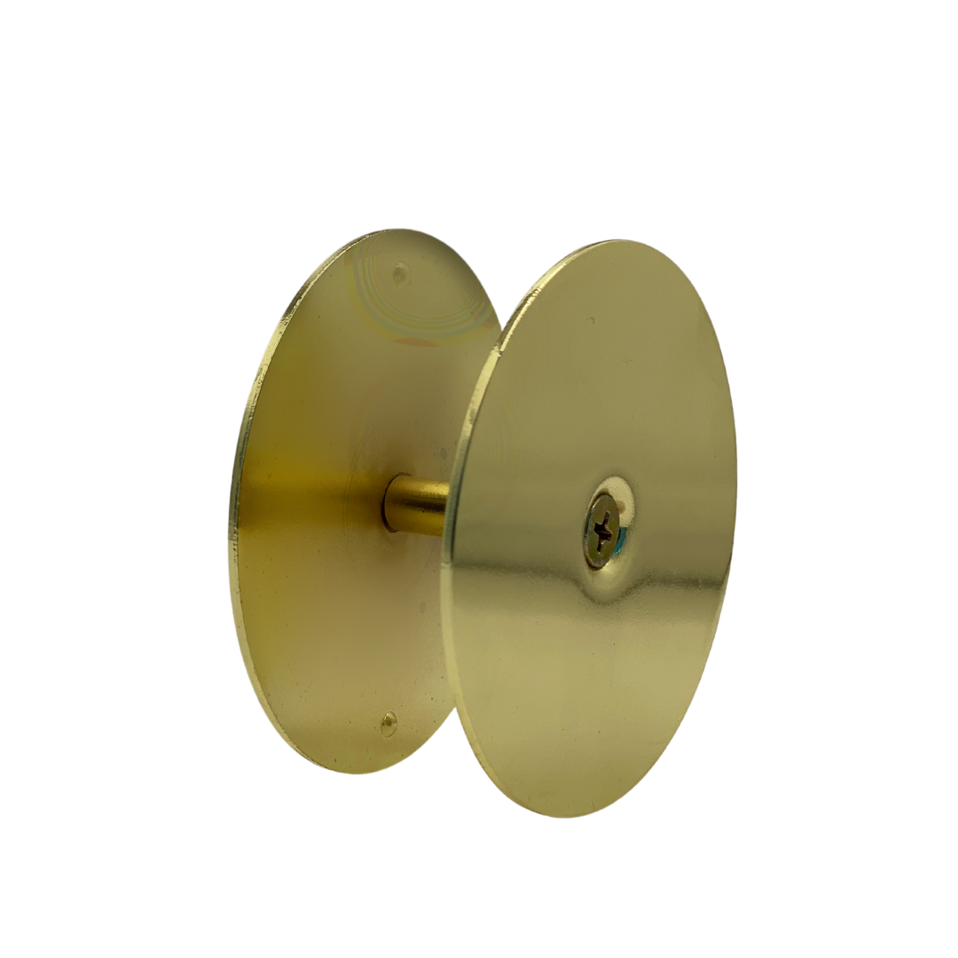 NU-SET Lock | Hardware | Door Hole Covers Brass
