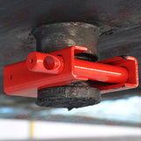 NuSet Heavy Duty 5th Wheel Trailer King Pin Coupler Lock, Red