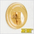 NuSet Keyed Alike Single Cylinder Deadbolt (Brass)