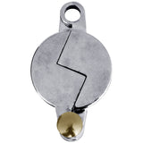 NuSet Water Faucet / Hose Bibb Lock, Chrome