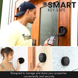NUSET Smart-Box Series: Electronic Combination Lockbox, Smart Key Storage Box, Wall Mount