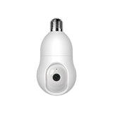 NUSET Smart WiFi Camera, E26 Bulb Security Camera with Pan-Tilt Panoramic View, 4MP