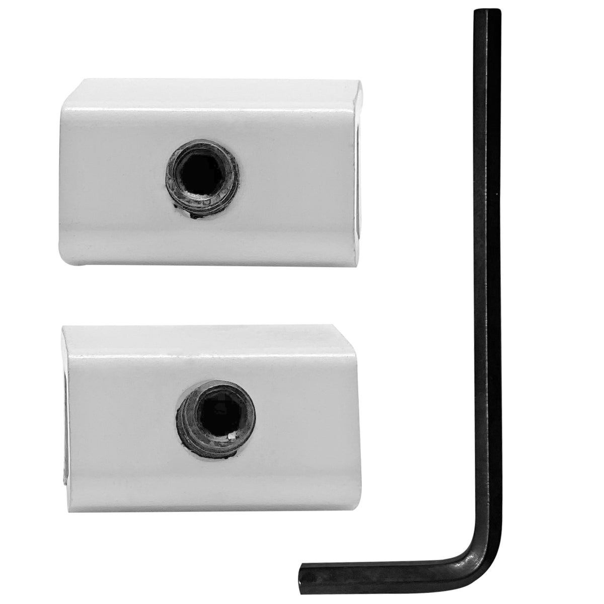 NuSet Tamper Resistant Sliding Windows Locks, White , 2215 – NU-SET