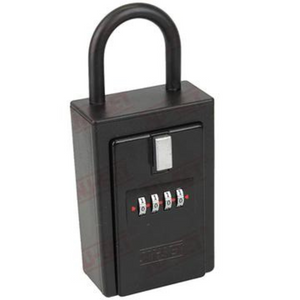 NUSET 4 Digit Number Combination Key Card Storage Lockbox