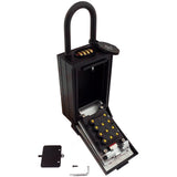 NUSET Push Button Combination Lockbox, Combo Locking Shackle