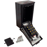 NUSET Push Button Combination Lockbox, Wall Mount