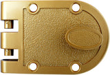NUSET Kwikset Keyed Interlocking Deadbolt Lock, Jimmy Proof Style, Single Cylinder, Bronze