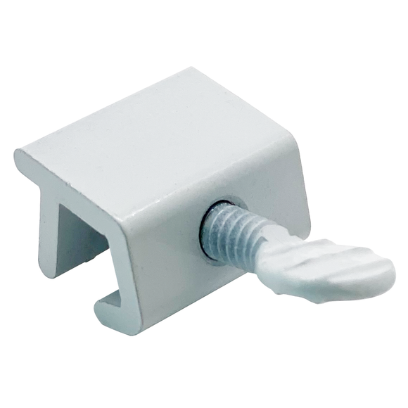 NUSET Sliding Window Lock, Thumbscrew, White
