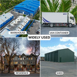 NUSET 8-1/4" High Security Trailer Door Hasp