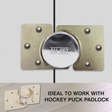 NUSET 8-1/4" High Security Trailer Door Hasp