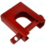 NuSet Heavy Duty 5th Wheel Trailer King Pin Coupler Lock, Red