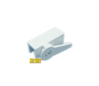 NuSet Lever Sliding Windows Lock, Cam Action, White