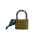 NUSET 1-1/2" 40mm Brass Padlock with Key