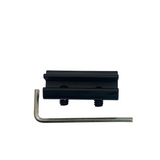 NUSET Tamper Resistant Sliding Window Lock, Double Hex Screw, Black