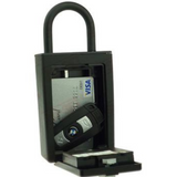 NUSET 4 Digit Number Combination Key Card Storage Lockbox