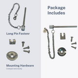 NuSet Sliding Patio Door Pin Lock