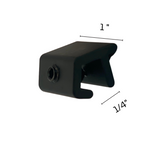 NUSET Tamper Resistant Sliding Window Lock, Hex Screw, White, 1 Pair