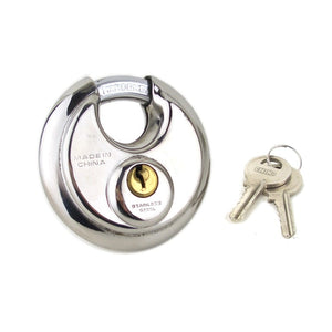 NU-SET 5820-3 Armor Disc Lock, 2-3/4-Inch Keyed different