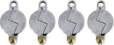 NuSet Water Faucet / Hose Bibb Lock, Chrome