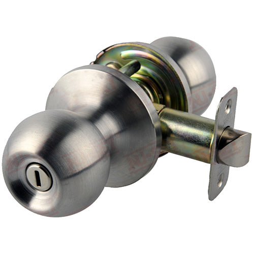 NuSet Fremont: Privacy Knob (Satin Stainless Steel)