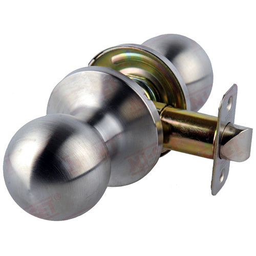 NuSet Fremont: Passage Knob (Satin Stainless Steel)