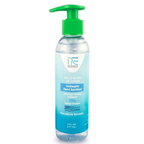 Copy of Hand Sanitizer Gel with 75% Isopropyl Alcohol 6oz Pump Bottle (Case Qty)
