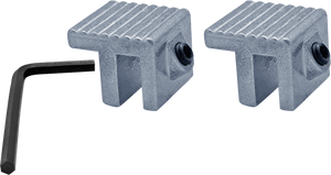 NuSet Tamper Resistant Sliding Window Lock, Hex Screw, Zinc (Pack of 2)