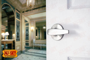 NuSet Napa: Passage Lever (Satin Chrome)