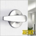 NuSet Napa: Passage Lever (Satin Chrome)
