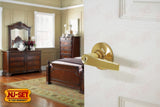 NuSet Tustin: Privacy Lever (Brass)