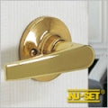 NuSet Tustin: Passage Lever (Brass)