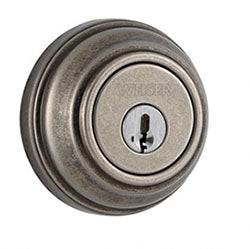 NuSet Economy: Keyed Alike Single Cylinder Deadbolt (Rustic Pewter)