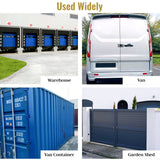 NUSET 8-1/4" High Security Trailer Door Hasp