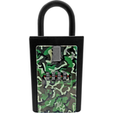 NUSET 4 Digit Number Combination Key Card Storage Lockbox